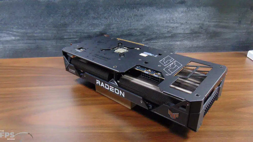 ASUS TUF Gaming Radeon RX 7800 XT OC Edition Bottom View