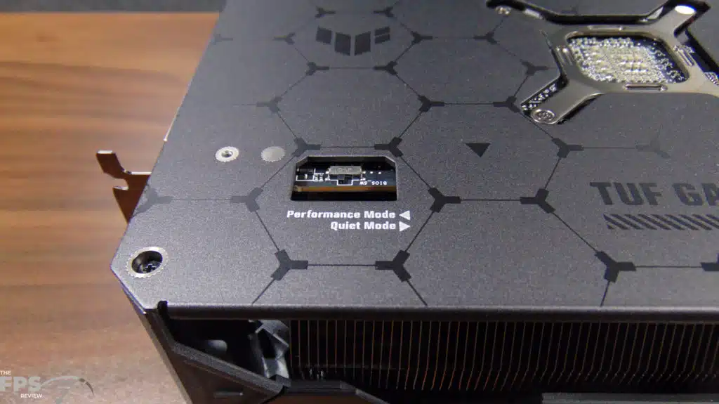 ASUS TUF Gaming Radeon RX 7800 XT OC Edition Dual BIOS Switch