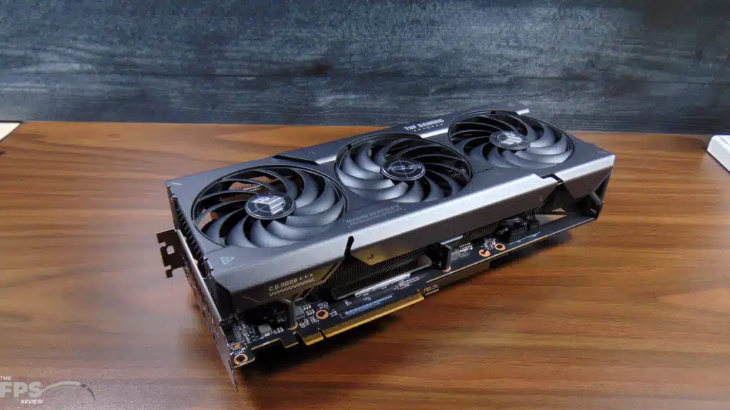 ASUS TUF Gaming Radeon RX 7800 XT OC Edition Top View
