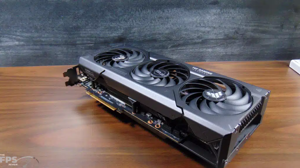 ASUS TUF Gaming Radeon RX 7800 XT OC Edition Top View