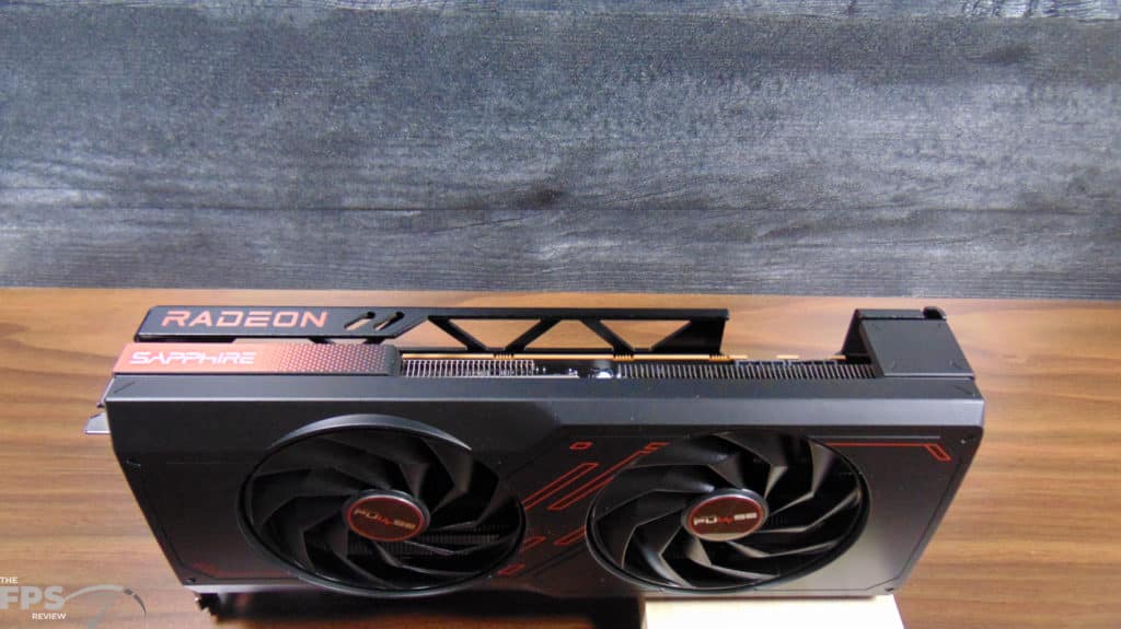 SAPPHIRE PULSE Radeon RX 7700 XT GAMING 12GB Top View