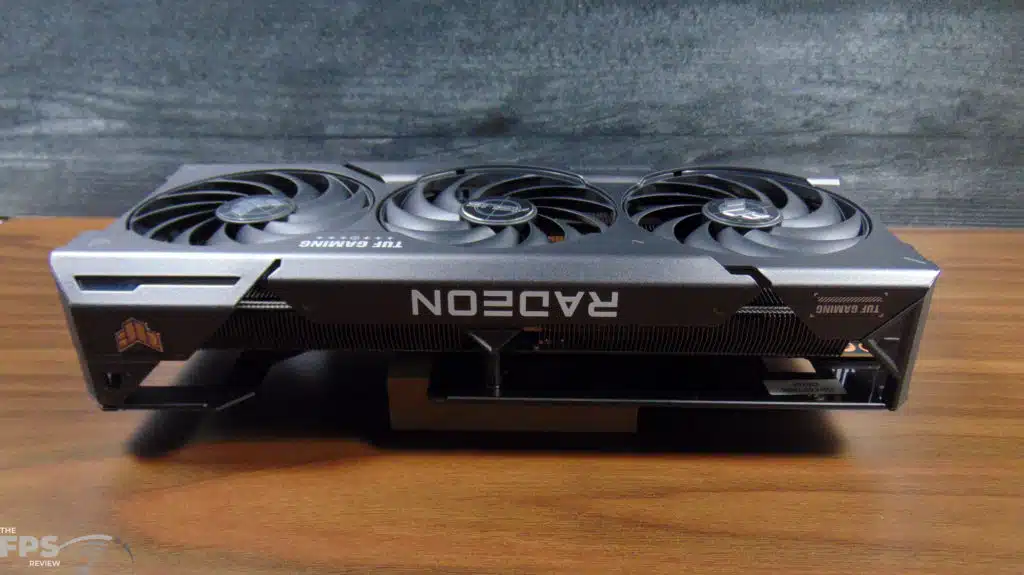 ASUS TUF Gaming Radeon RX 7800 XT OC Edition Top View