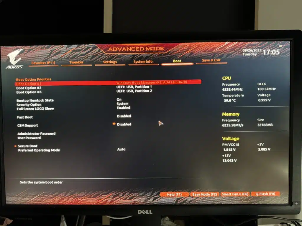 BIOS Image