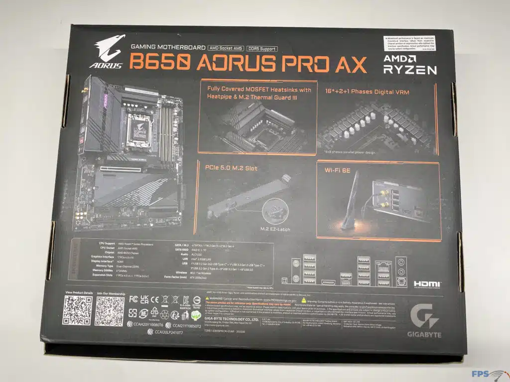 Box rear