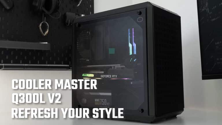 Cooler Master Launches Q300L V2 mATX Case with Updated Dust Filter and Tempered Glass Side Panel