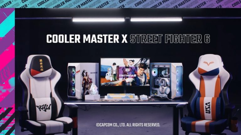 Cooler Master Partners with Capcom to Announce an Exclusive Line of Street Fighter 6-Themed Gaming Hardware