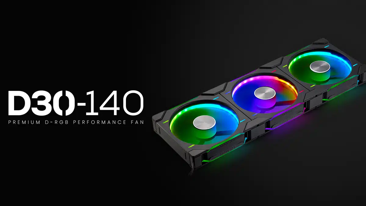 Phanteks Expands DRGB D30 Fan Lineup with 140 mm Models