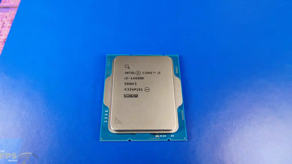 Intel Core i5-14600K CPU Top