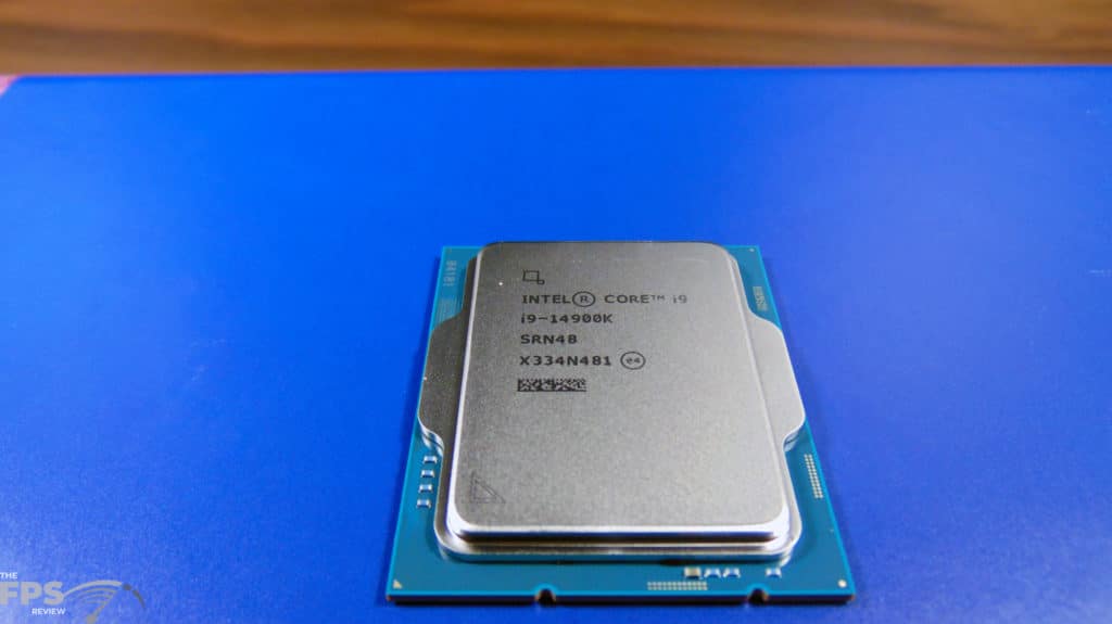 Intel Core i9-14900K CPU Top View