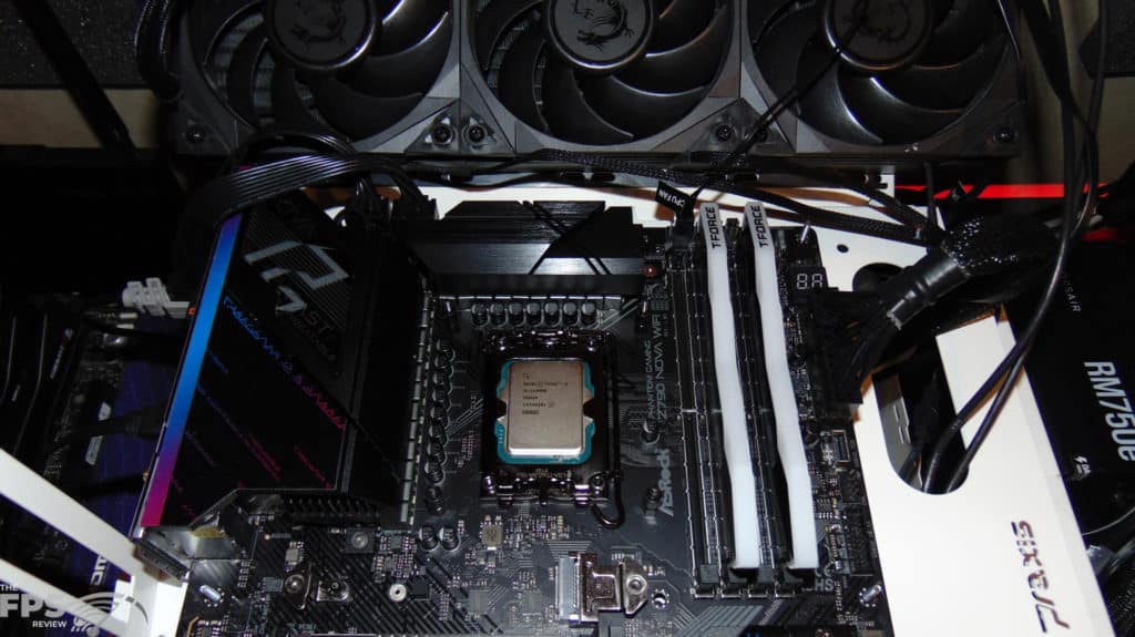 Intel Core i9-14900K CPU Installed in Computer