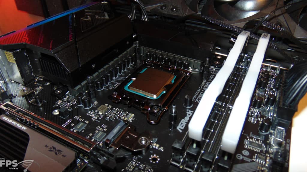Intel Core i9-14900K CPU Installed in Computer