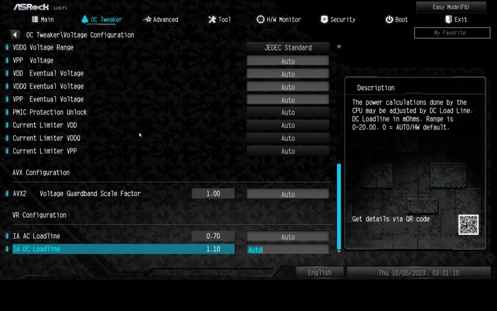 ASRock B760M STEEL LEGEND WiFi Motherboard BIOS