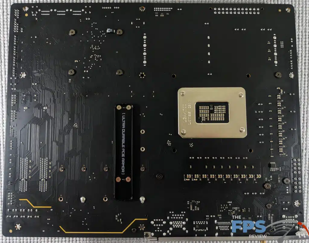 GIGABYTE AORUS Z790 ELITE X WiFi7 Motherboard PCB back.