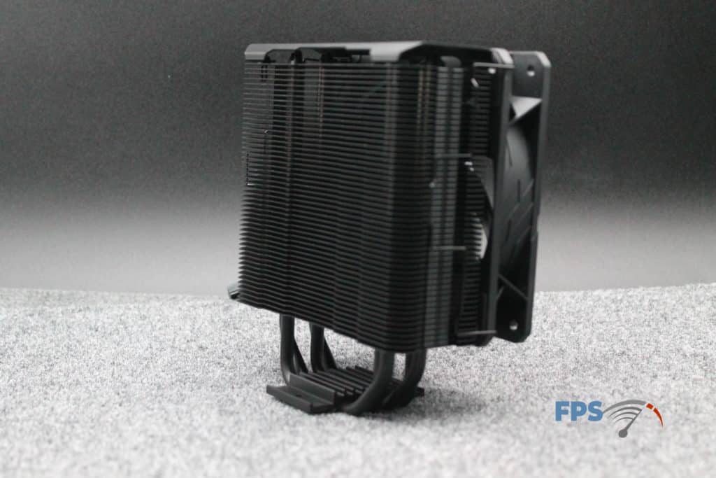 Cooler Master Hyper 212 Black with fan rear angled view