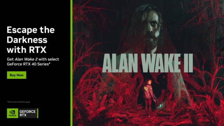 NVIDIA Launches Alan Wake 2 GeForce RTX 40 Series Bundle