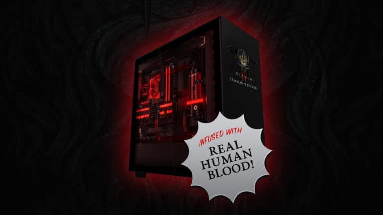 Blizzard Completes Its Real-Life Blood Harvest, Unlocking the Sweepstakes for a Custom Diablo IV PC with NVIDIA GeForce RTX 4090 and Real Human Blood