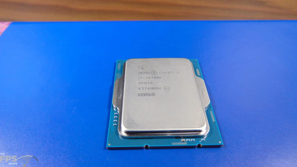 Intel Core i7-14700K CPU Top View