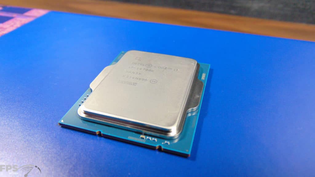 Intel Core i7-14700K CPU Top View