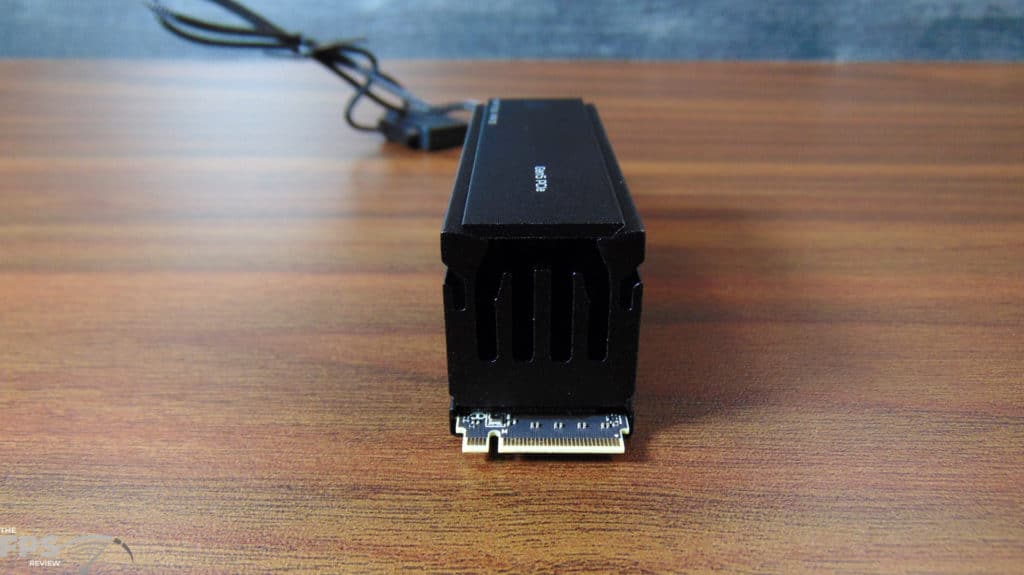 CORSAIR MP700 PRO with Air Cooler 2TB PCIe Gen5 M.2 NVMe SSD Heatsink End
