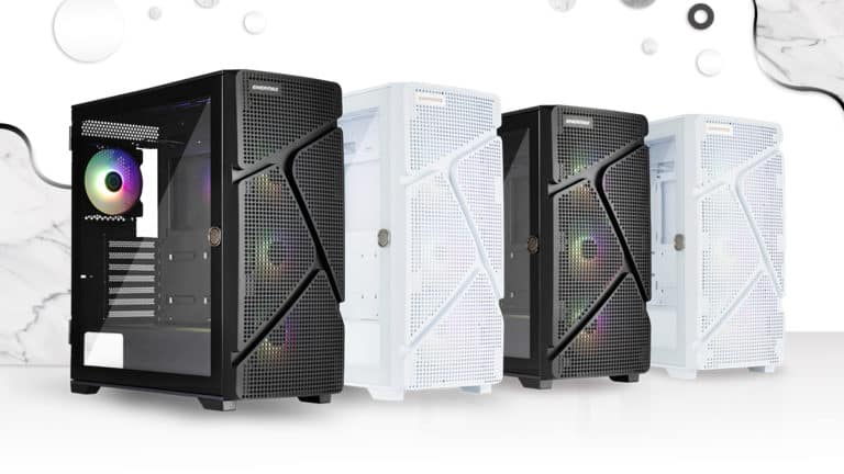 ENERMAX Releases MarbleShell MS31 Mid-Tower and MS21 Mini-Tower Cases with Mesh Front Panel, Better Airflow