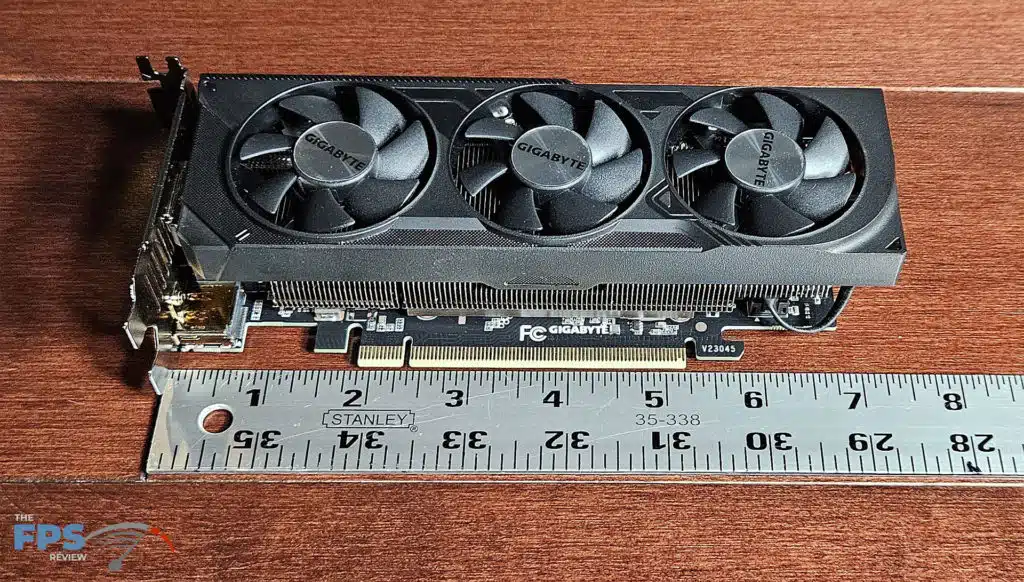 GIGABYTE GeForce RTX 4060 OC Low Profile: length