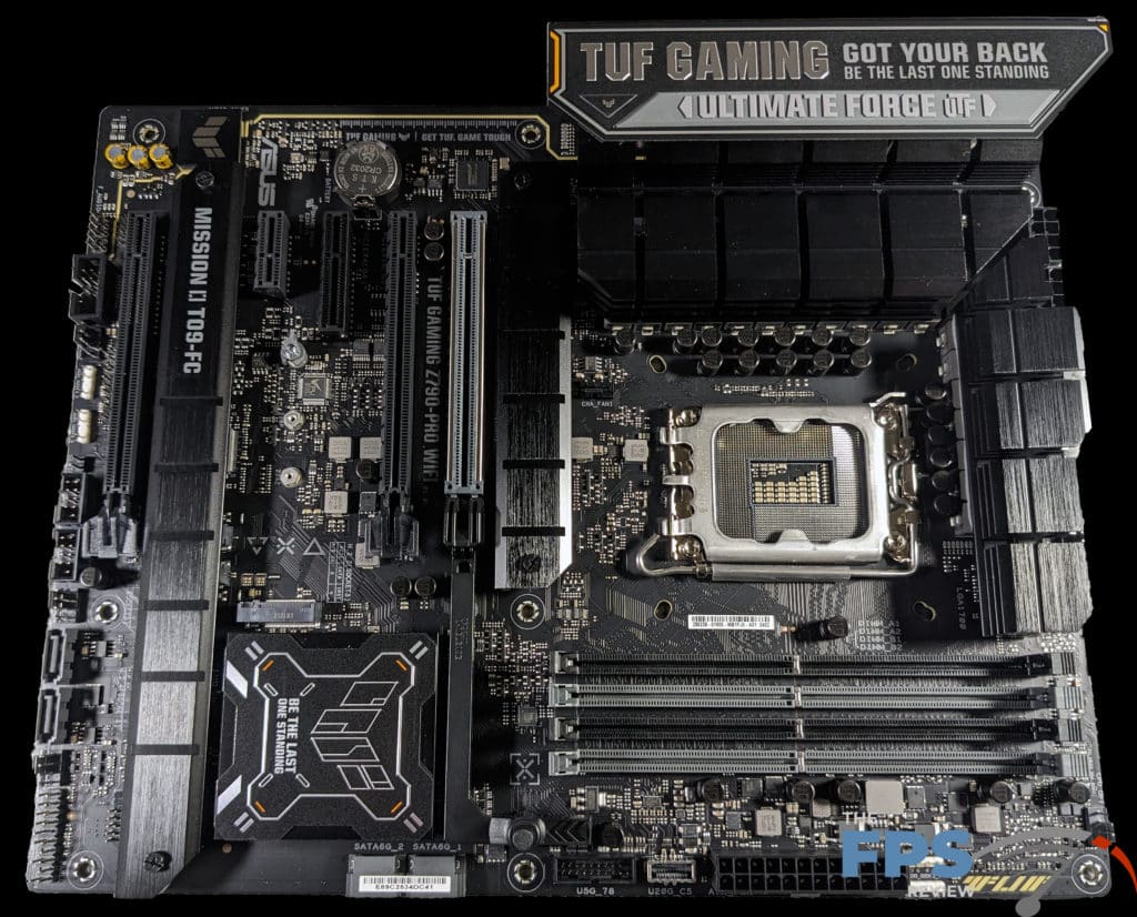 ASUS TUF GAMING Z790-PRO WiFi Motherboard front.