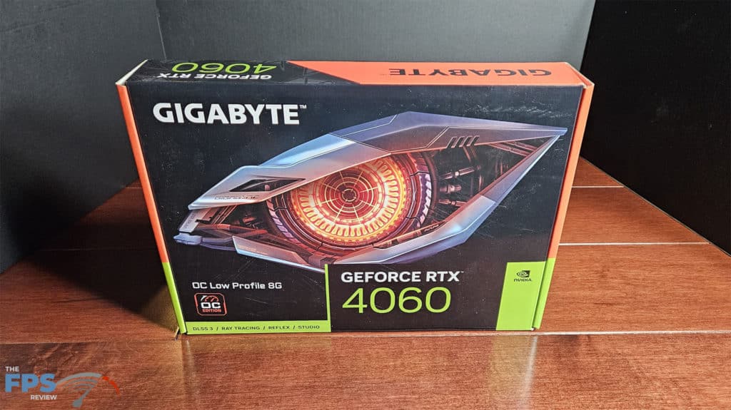 GIGABYTE GeForce RTX 4060 OC Low Profile: box front