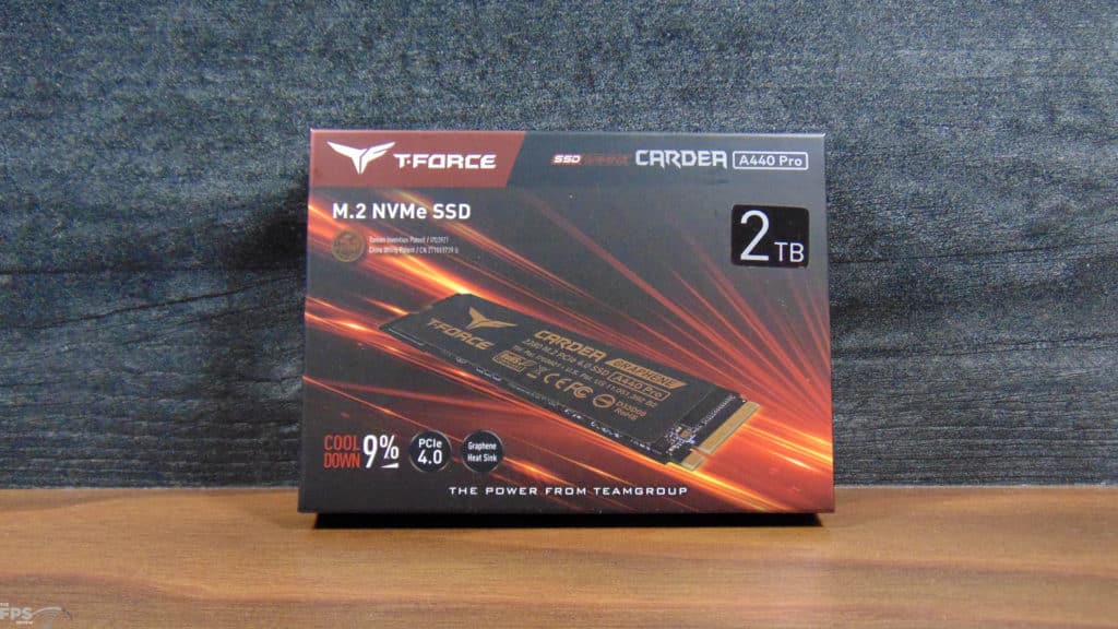TEAMGROUP T-FORCE CARDEA A440 PRO 2TB PCIe Gen4 M.2 NVMe SSD Box Front