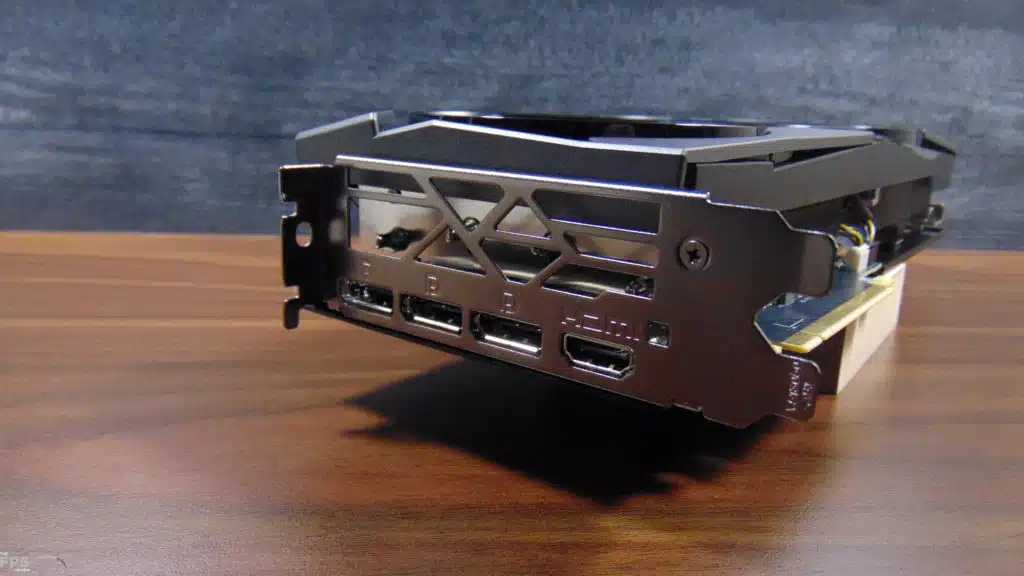 MSI GeForce RTX 4070 Ti GAMING SLIM 12G Video Card I/O Connectors