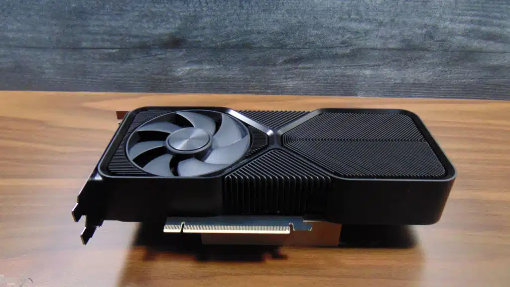 NVIDIA GeForce RTX 4070 SUPER Founders Edition Top View