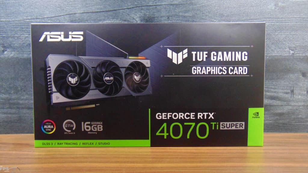 ASUS TUF Gaming GeForce RTX 4070 Ti SUPER Box Front