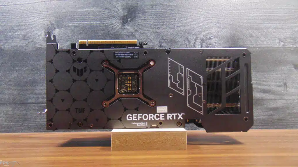 ASUS TUF Gaming GeForce RTX 4070 Ti SUPER Back View