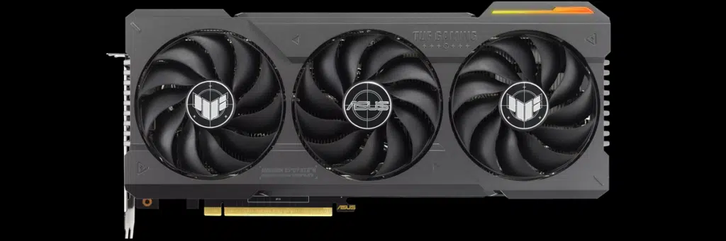 ASUS TUF Gaming GeForce RTX 4070 Ti SUPER Front View