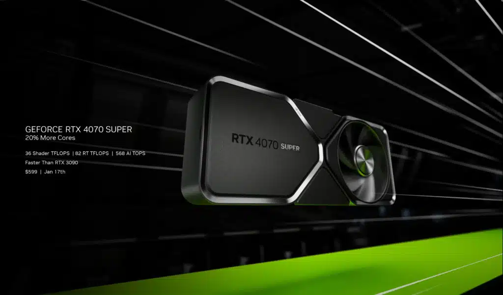 NVIDIA GeForce RTX 4070 SUPER Press Deck