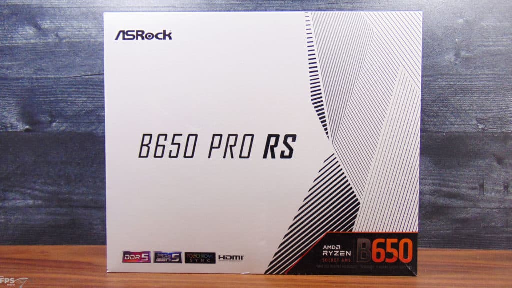 ASRock B650 Pro RS Motherboard Box Front