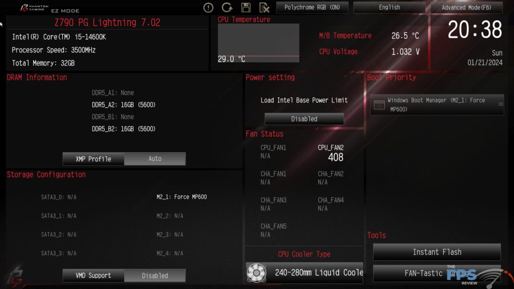 ASROCK Z790 PG LIGHTNING BIOS 1