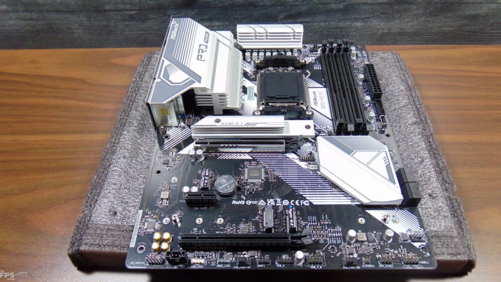 ASRock B650 Pro RS Motherboard Top View
