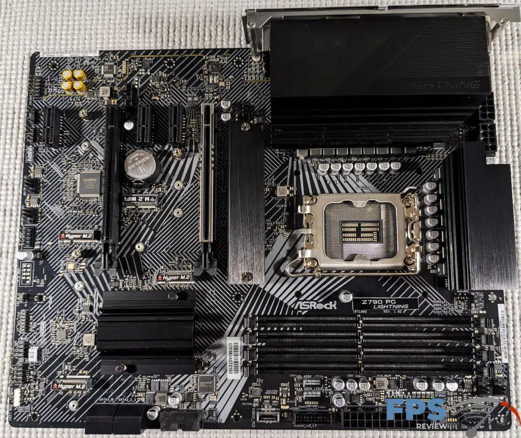 ASROCK Z790 PG LIGHTNING Motherboard front.