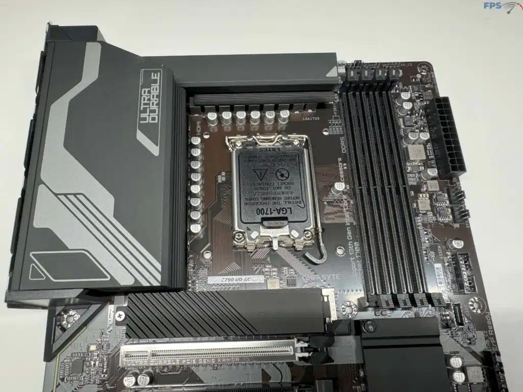 Top half motherboard