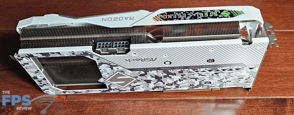 ASRock Radeon RX 7600 XT Steel Legend 16GB PCIe connections