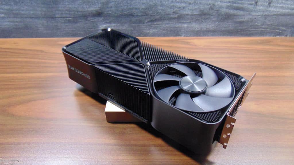 NVIDIA GeForce RTX 4080 SUPER Founders Edition Top View