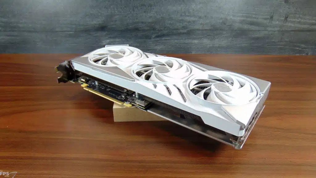 MSI GeForce RTX 4060 Ti GAMING X SLIM WHITE 16G Top View