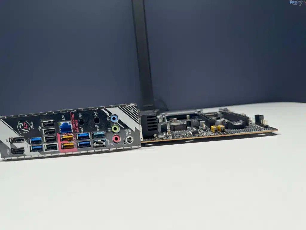 Rear I/O of motherboard