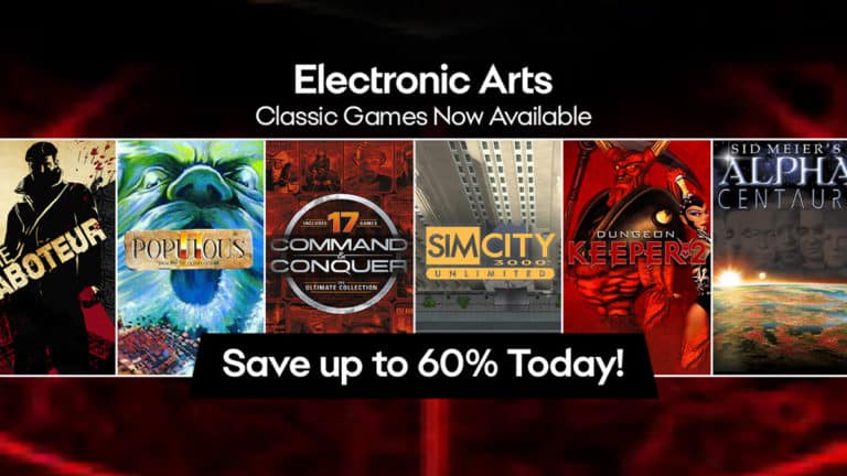 Command & Conquer, The Saboteur, Sim City 3000, and Other Classic EA Games Arrive on Steam