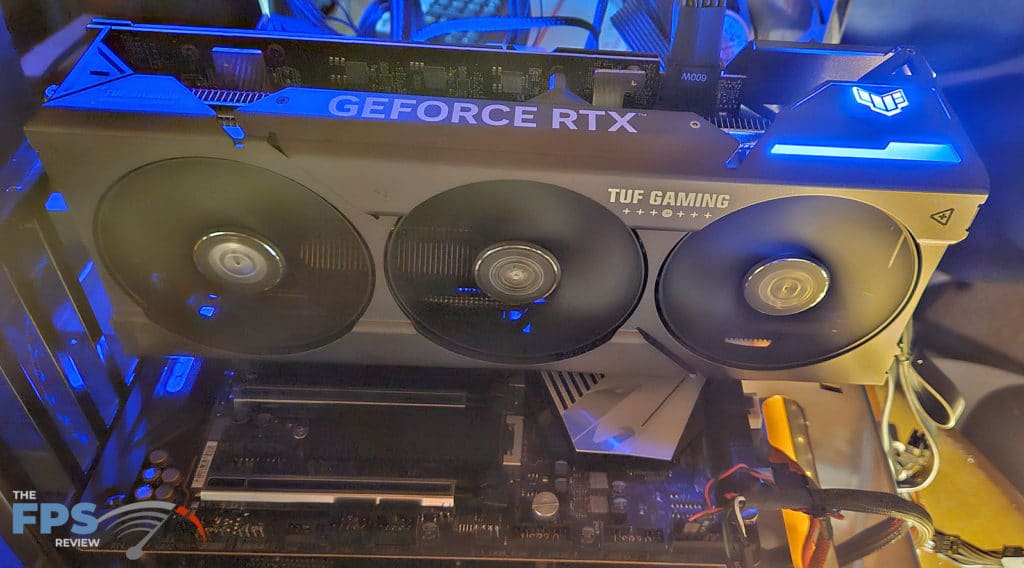 ASUS TUF Gaming GeForce RTX 4070 SUPER OC Edition:  card in PC-2