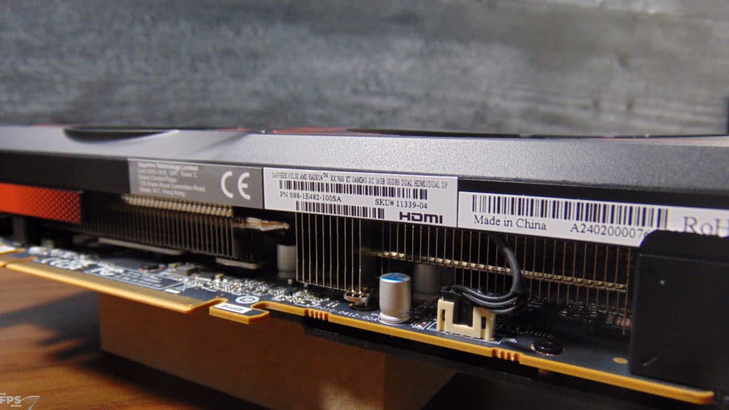 SAPPHIRE PULSE Radeon RX 7600 XT 16GB Label