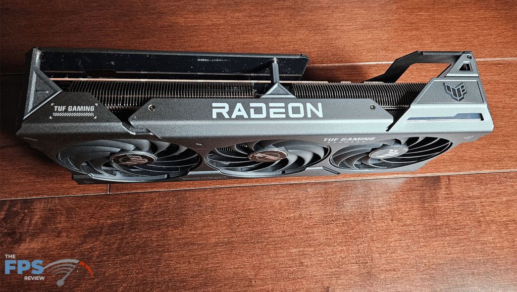 ASUS TUF Gaming Radeon RX 7900 GRE OC Edition: top side