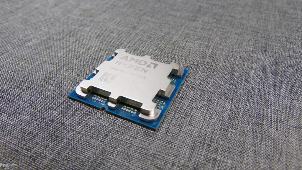 AMD Ryzen 9 9950X CPU Top View Angled Right