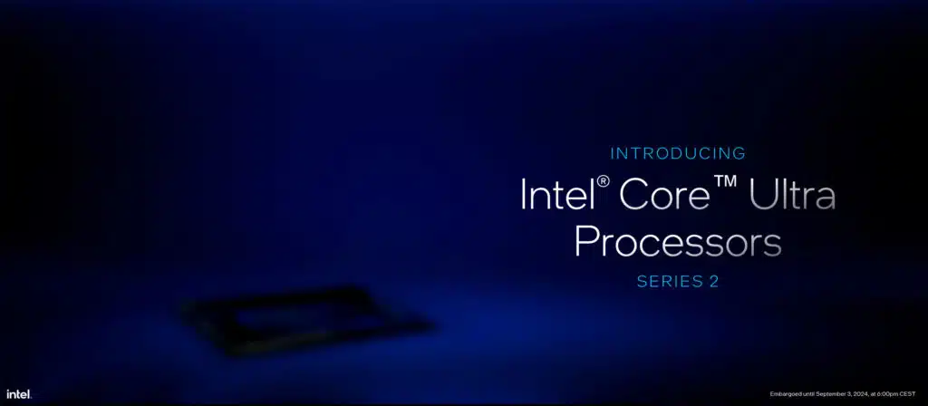 Intel Core Ultra 200V Series Processors Series 2 Product Brief