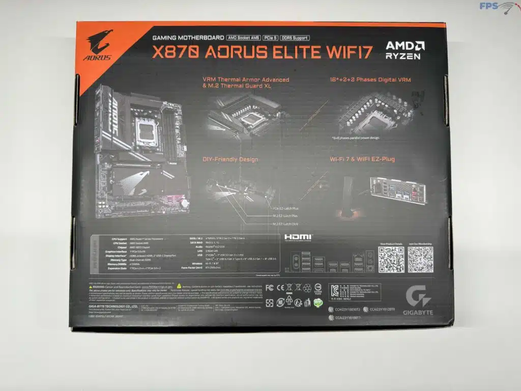 Back of Box